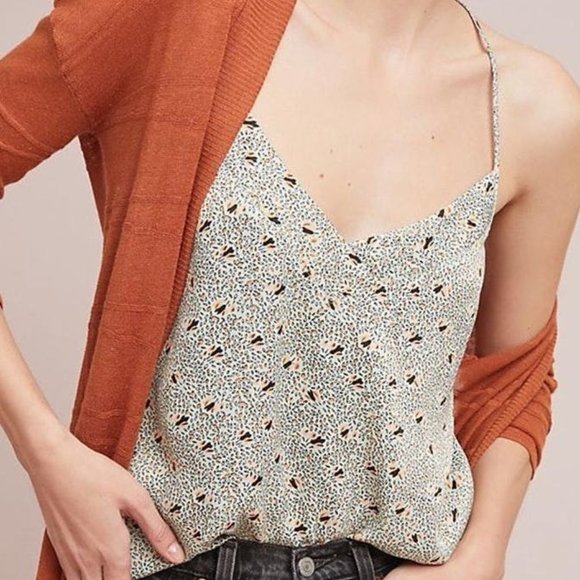 Anthropologie Tops - NWT Anthropologie Floreat Silky Camisole Blouse M
